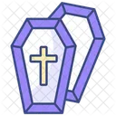 Coffin Halloween Death Icon