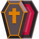 Coffin Halloween Death Icon