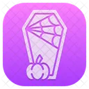 Coffin Halloween Grave Icon