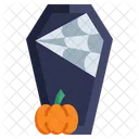 Coffin Halloween Grave Icon