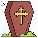 Coffin Rip Grave Icon