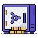 Finances Depot Coffre Fort Icon