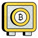 Bitcoin sécurisé  Icon