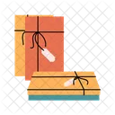 Papier Demballage Decoratif Boites Cadeaux Cadeau Icône
