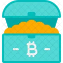 Cofre bitcoin  Icono