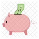 Ilustracoes De Icones De Dinheiro Em Dolar Ícone