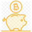 Crypto News Duotone Line Icone Icon