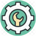 Cog Wrench Repair Icon