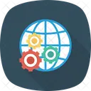 Cog Cogwheel Global Icon