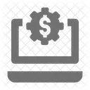 Cog Cogwheel Dollar Icon