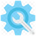 Cog And Wrench  Icon