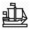 Cog Ancient Ship Icon