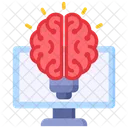 Cognitive Computing Computing Brain Icon