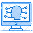 Cognitive Computing Analytical Thinking Artificial Intelligence Icon
