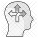 Decision Making Critical Thinking Analytical Reasoning Icon