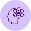 Cognitive Thinking Pentaglow Icon