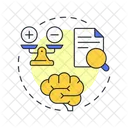 Documento Cognitivo Verificacion De Documentos Icono