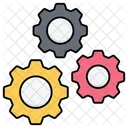 Cog Teamwork Wheel Icon