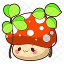 Vegetal Fungo Saudavel Icon