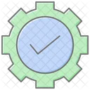 Cogwheel Awesome Lineal Color Icon Icon