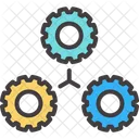 Cogwheel Gear Industry Icon