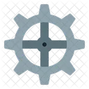 Cogwheel Gear Setting Icon