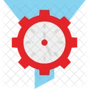 Cogwheel Data Management Data Processing Icon