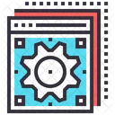 Cogwheel Design Development Icon