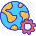 Cogwheel Web Gear Icon