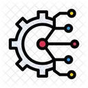 Cogwheel Connection  Icon