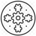 Gearbox Gear Gears Icon