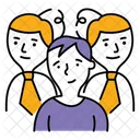 Cohesion Teamwork Collaboration Icon
