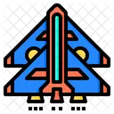 Cohete Aeroespacial Extraterrestre Icono