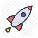 Cohete Nave Espacial Impulso Icono