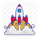 Cohete Astronauta Cosmos Icon