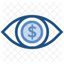 Coin Finance Eye Icon