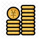 Coin Yen Currency Icon