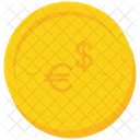 Coin Gold Dollar Icon