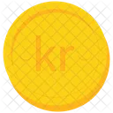 Coin Gold Krona Icon