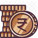 Rupee Cash Coin Icon