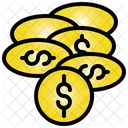 Coin Stack Medal Icon
