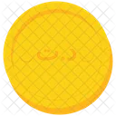 Coin Gold Tunisia Icon