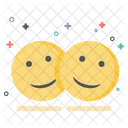 Coin Smiley Emojy Icon