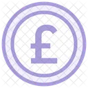 Coin Pound Sterlingn Icon