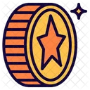 Coin Star Chip Icon