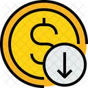 Coin S Arrow Icon