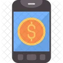 Coin Dollar Mobile Icon