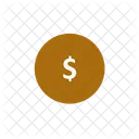 Coin Connect Dollar Icon