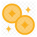 Coin Gold Amulet Icon