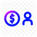 Coin And Account Account User Icon